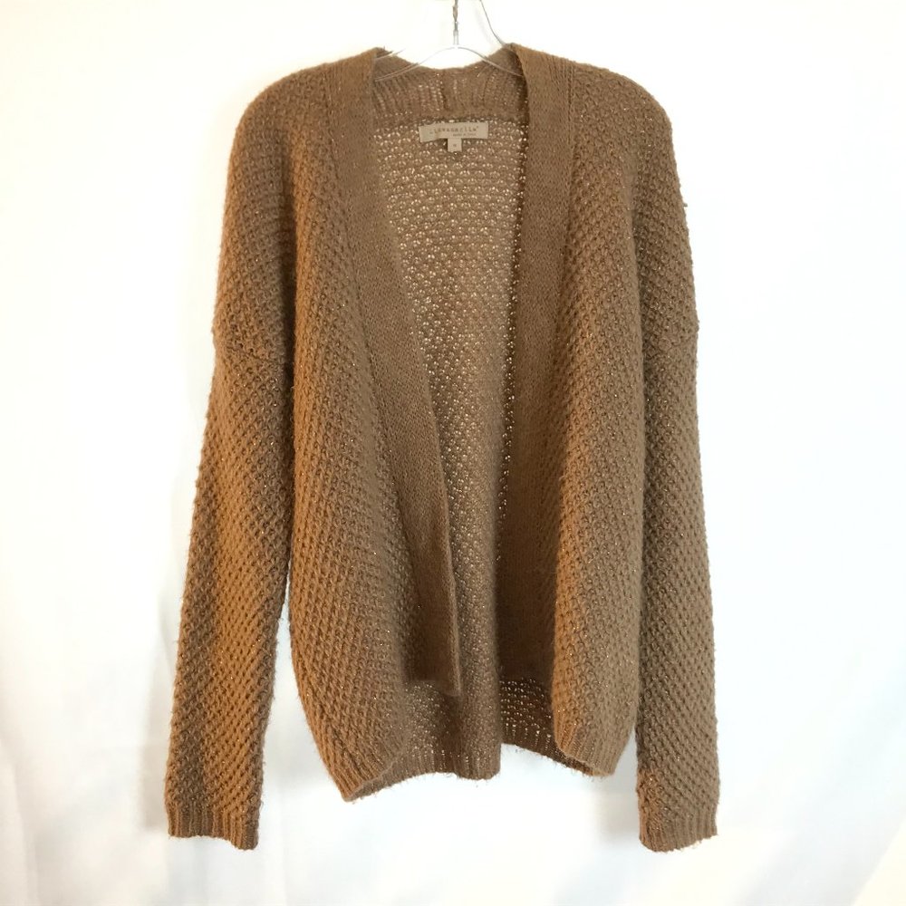 Lineamaglia Italy Mohair & Wool Blend Cardigan